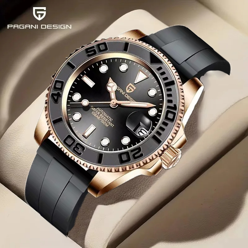 Rolex Watch Datejust - PAGANI DESIGN V3 40MM Men Mechanical
