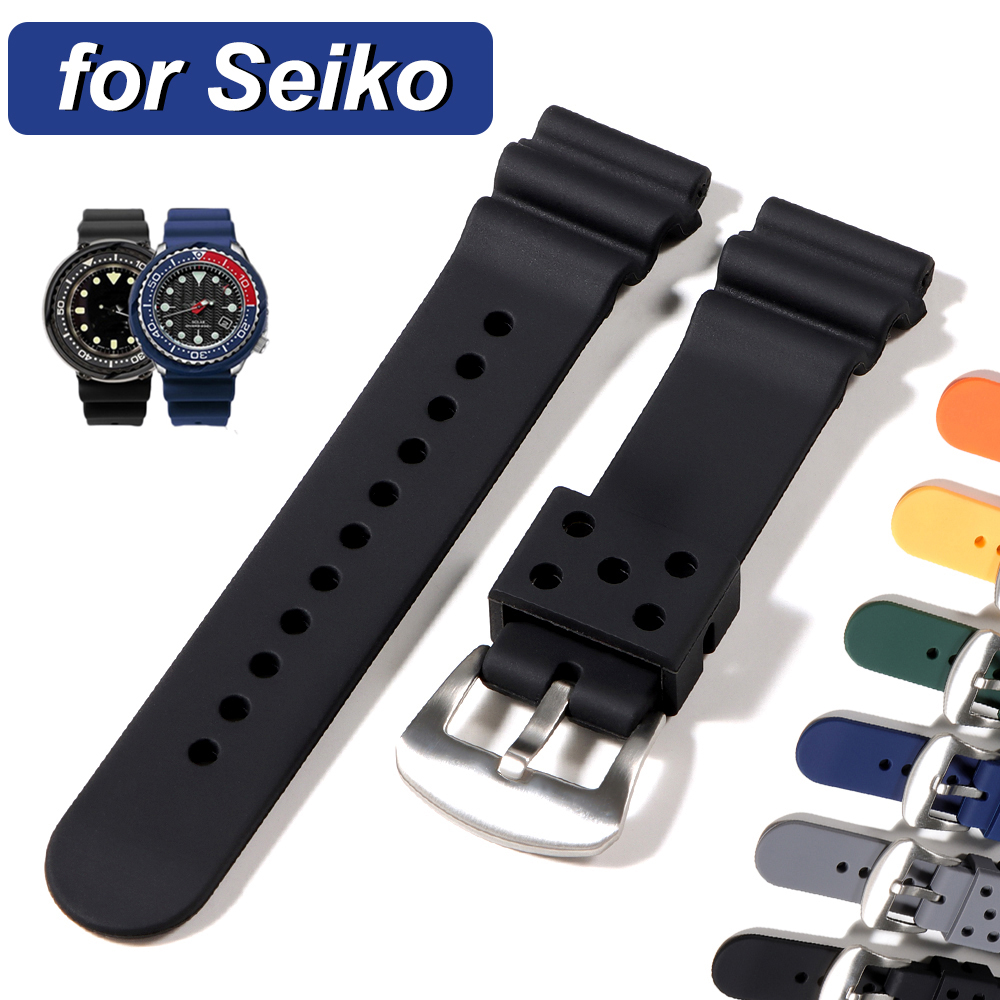Seiko Watch 5 Sports - 20mm 22mm Watch Band for Seiko