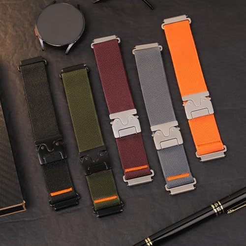 20mm 22mm band For Amazfit bip - Parachute Strap Elastic recension och pris