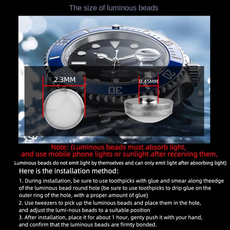 For Rolex Submariner Luminous  - Rolex Watch Daytona recension och pris